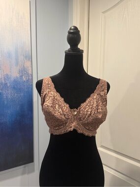 3 Lace Underwire Bralette  — Black, White, Brown